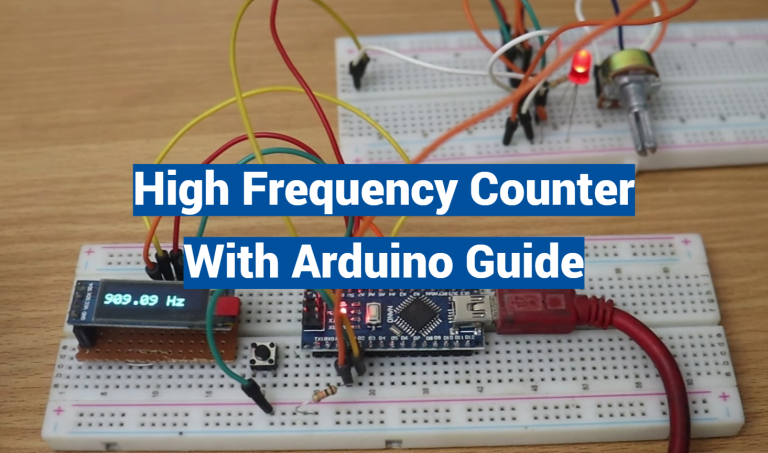 High Frequency Counter With Arduino Guide