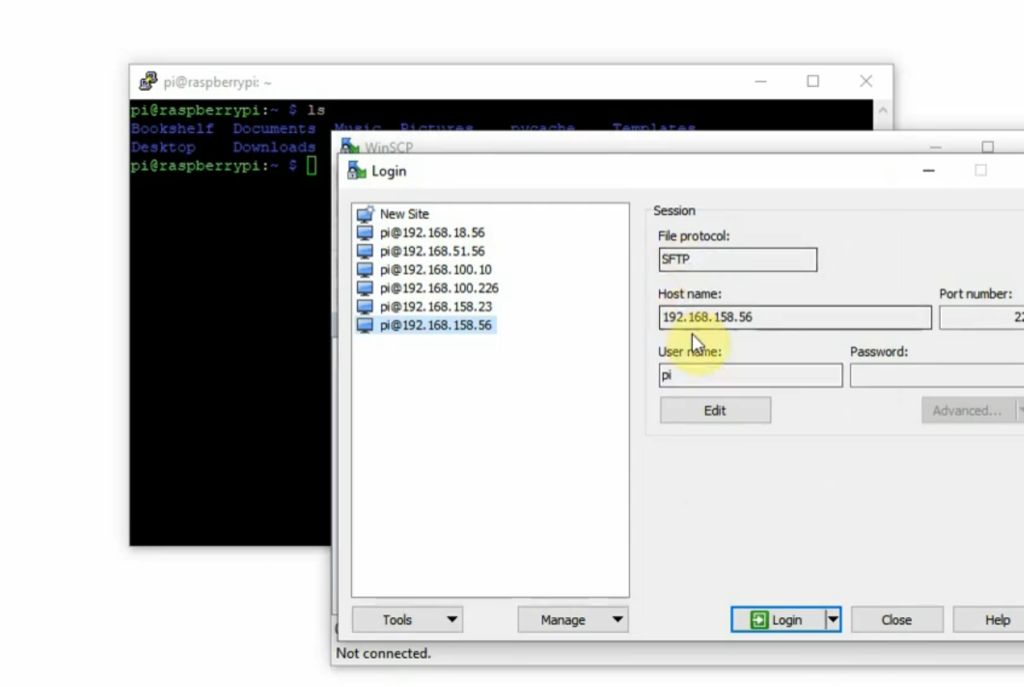 Setting Up File Transfer Between Laptop and Raspberry Pi