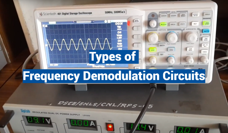 Types of Frequency Demodulation Circuits