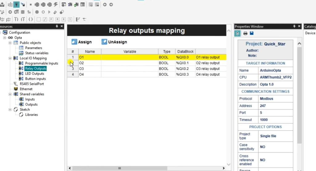 Getting Started with Arduino OPTA with the Classic Arduino IDE:
