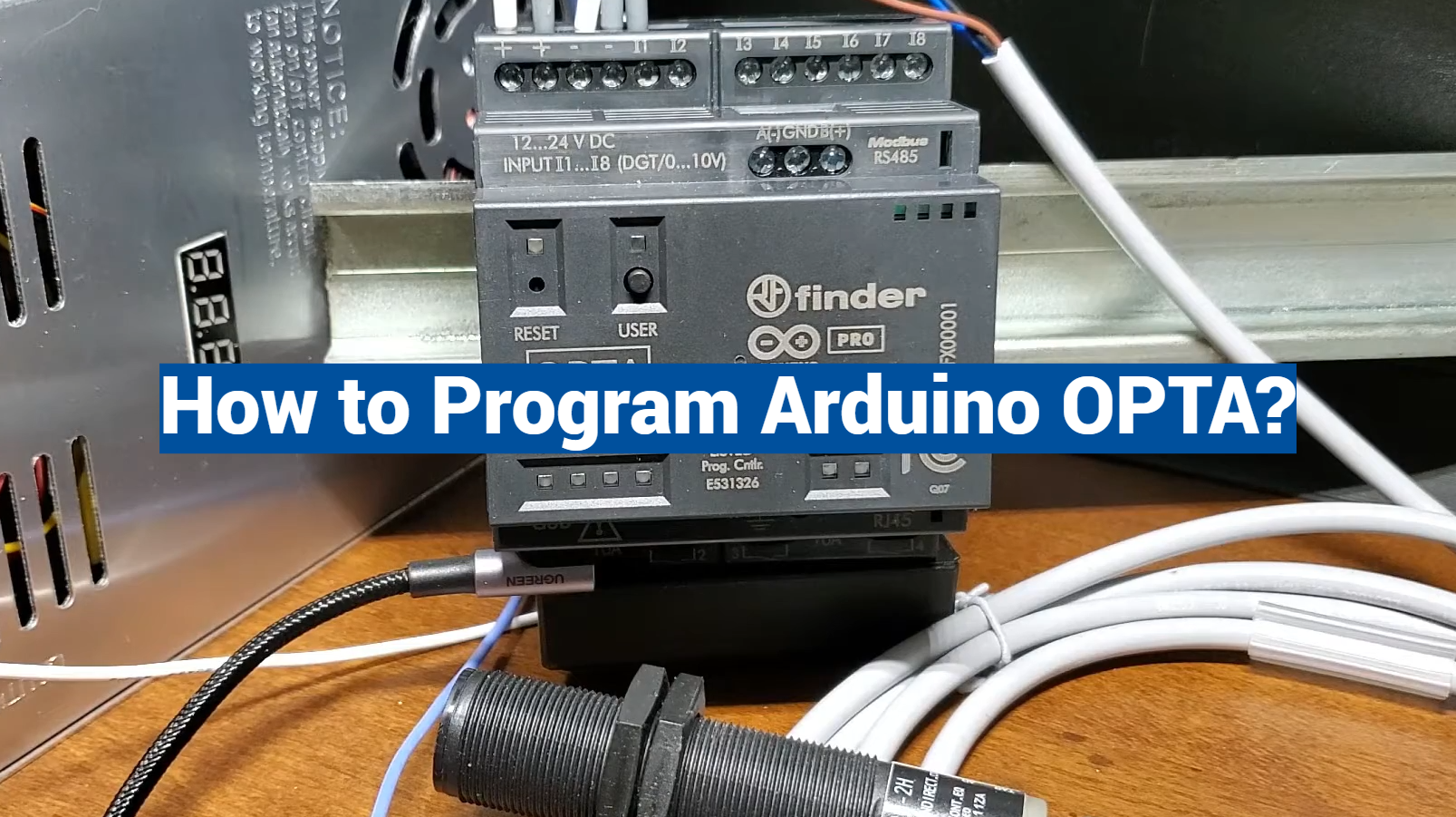 How to Program Arduino OPTA?