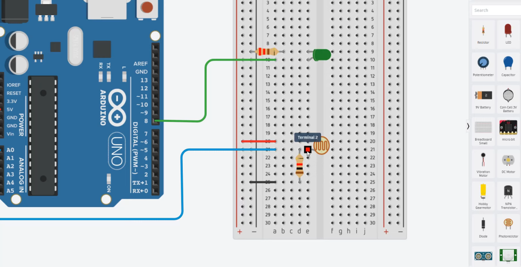 Photoresistor Sensor Features