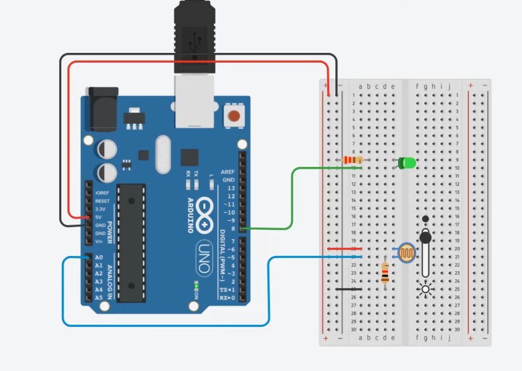 How to Use Photoresistors to Detect Light on an Arduino: