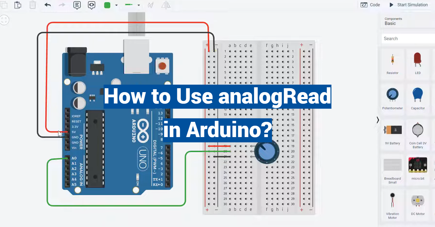 How to Use analogRead in Arduino?