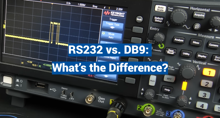 RS232 vs. DB9: What’s the Difference?