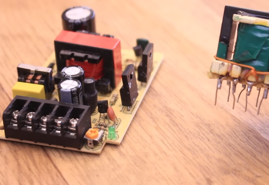 What is the purpose of a flyback transformer?