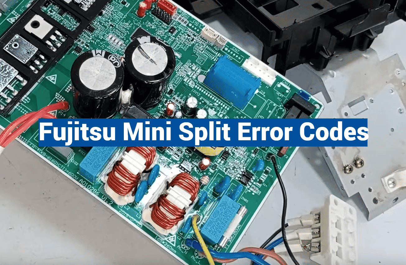 Fujitsu Mini Split Error Codes