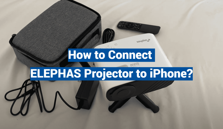 How to Connect ELEPHAS Projector to iPhone?