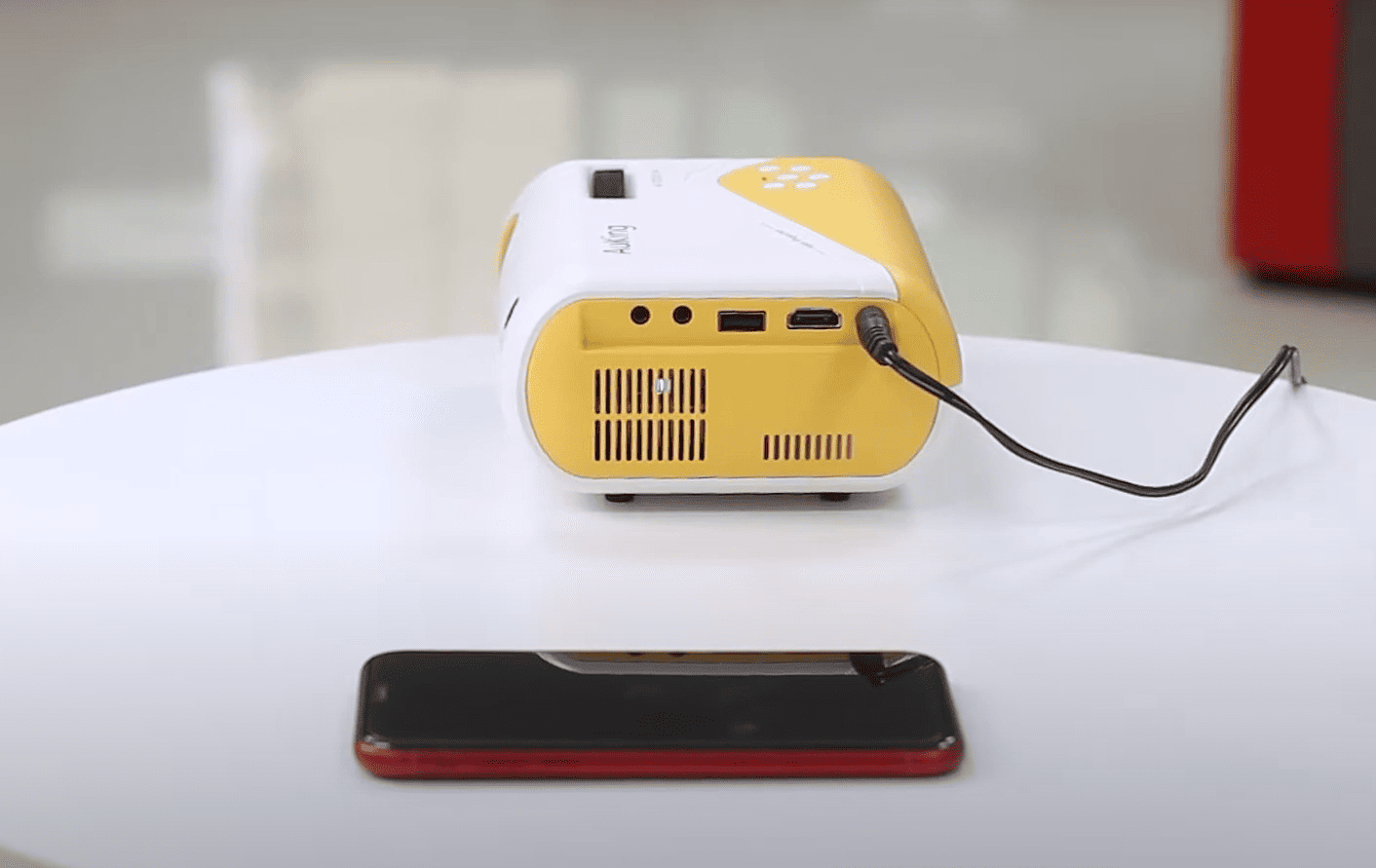 How to Connect iPhone to AuKing Mini Projector? - Technetron Electronics