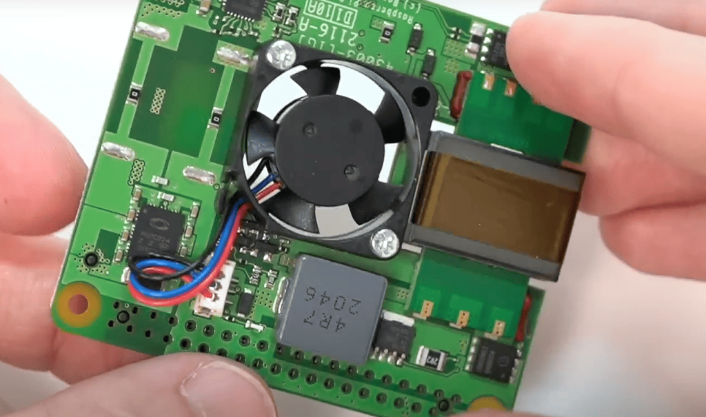 control poe hat fan speed raspberry pi