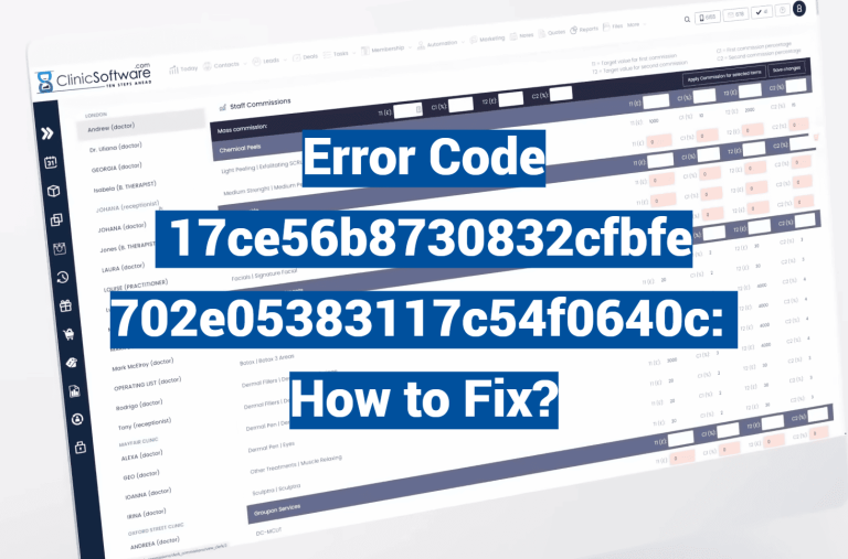 Error Code 17ce56b8730832cfbfe702e05383117c54f0640c: How to Fix?