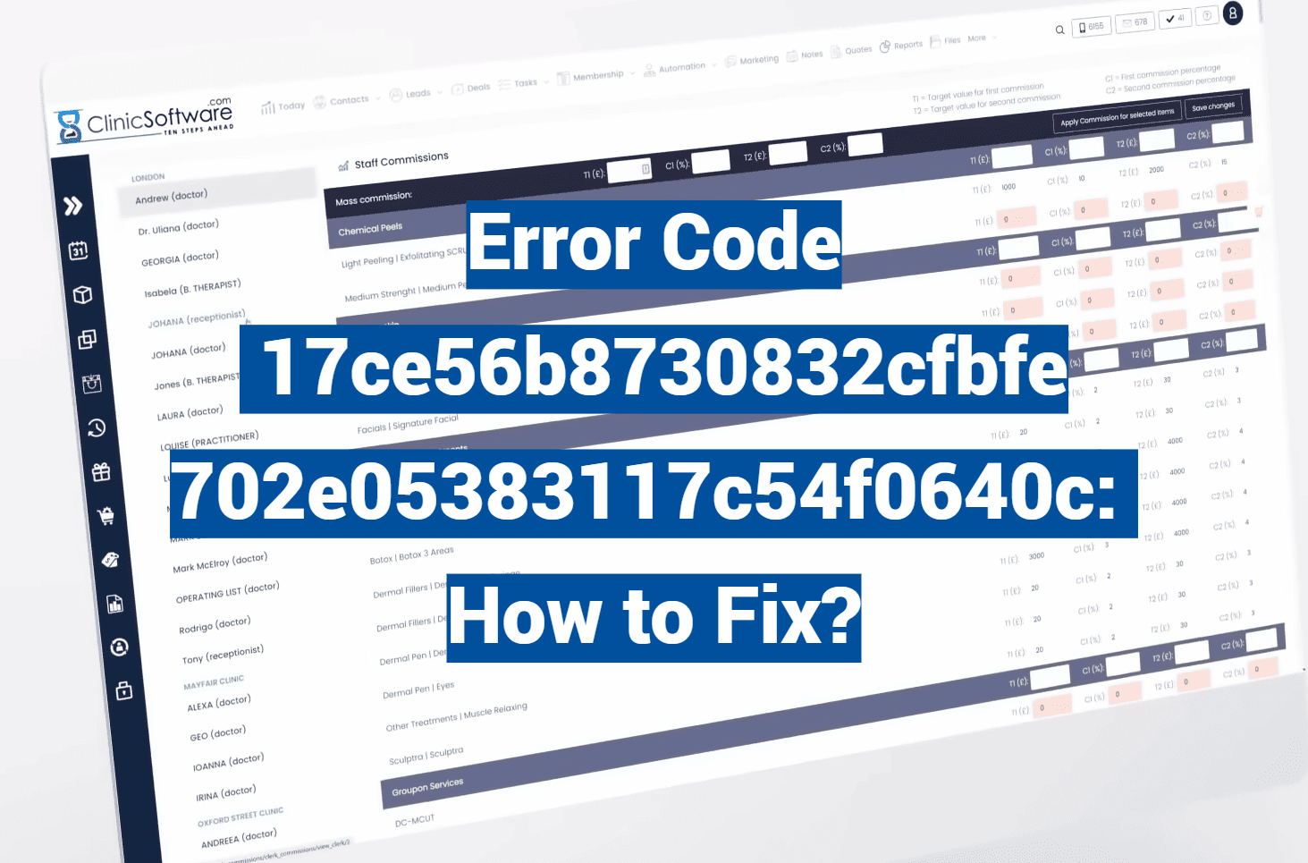 Error Code 17ce56b8730832cfbfe702e05383117c54f0640c: How to Fix?