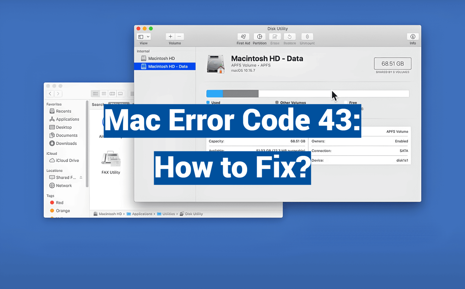 Mac Error Code 43: How to Fix?
