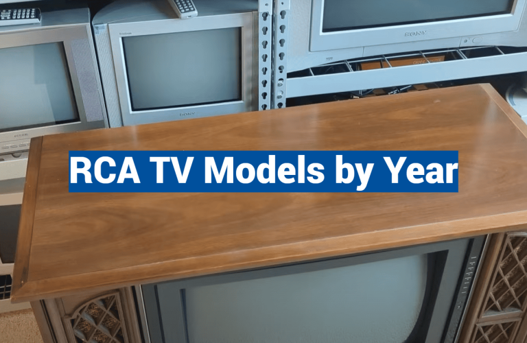 RCA TV Models by Year