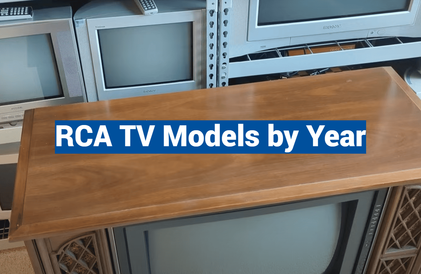 RCA TV Models by Year