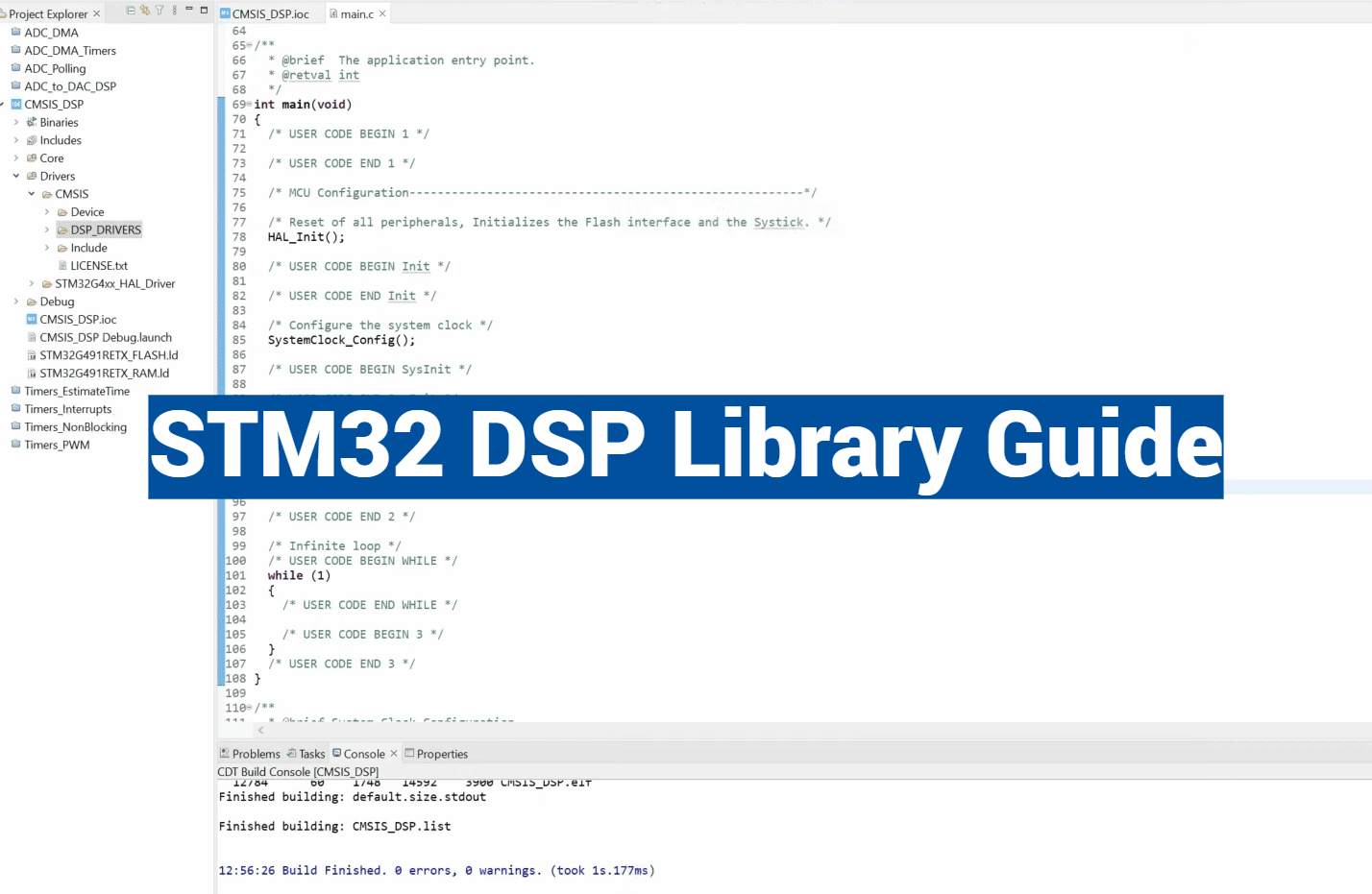 STM32 DSP Library Guide