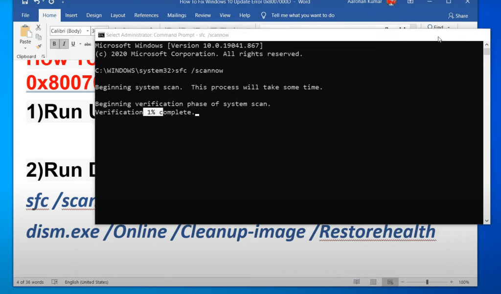Updating with the Media Creation Tool