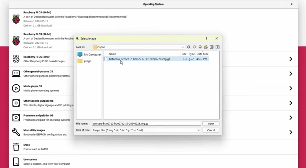 Preparing Your Raspberry Pi for Batocera Installation