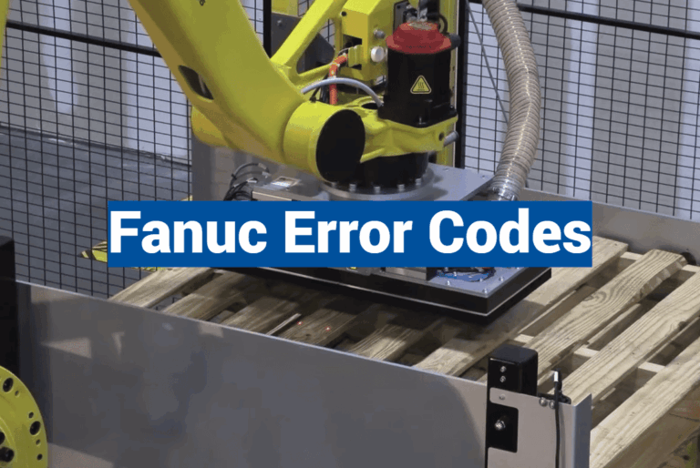 Fanuc Error Codes