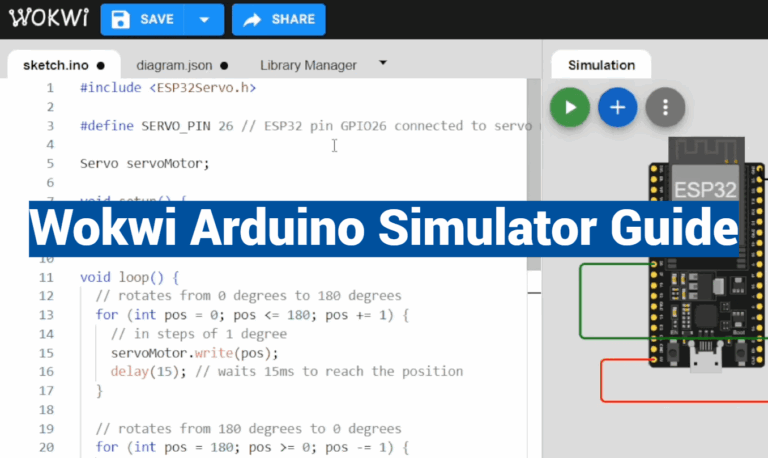 Wokwi Arduino Simulator Guide