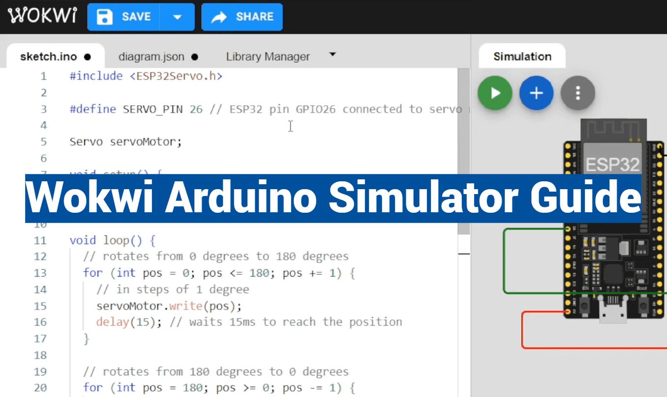 Wokwi Arduino Simulator Guide