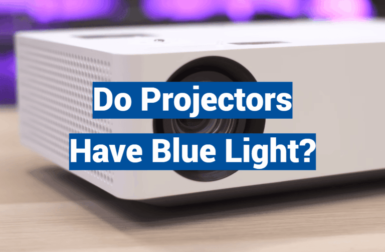 Do Projectors Have Blue Light?