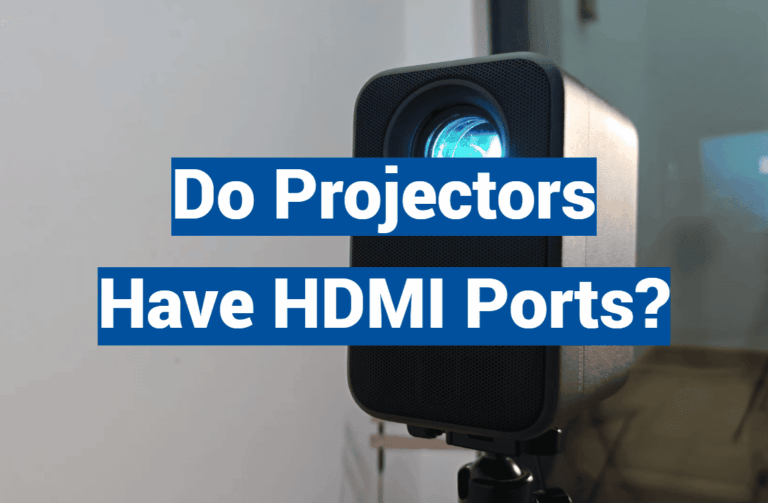 Do Projectors Have HDMI Ports?