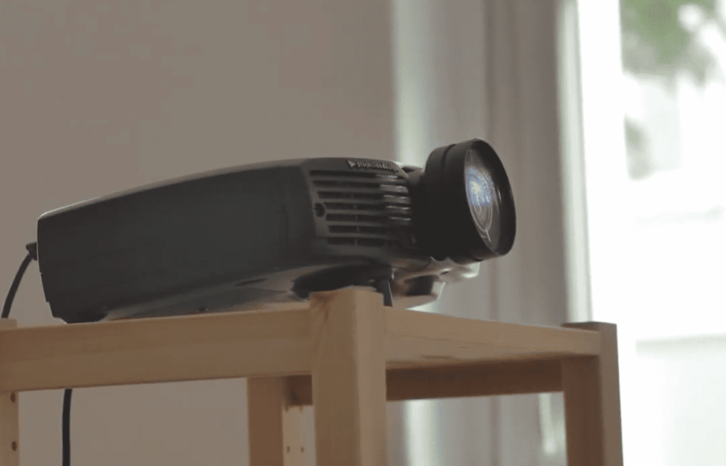 What is a black color projection?