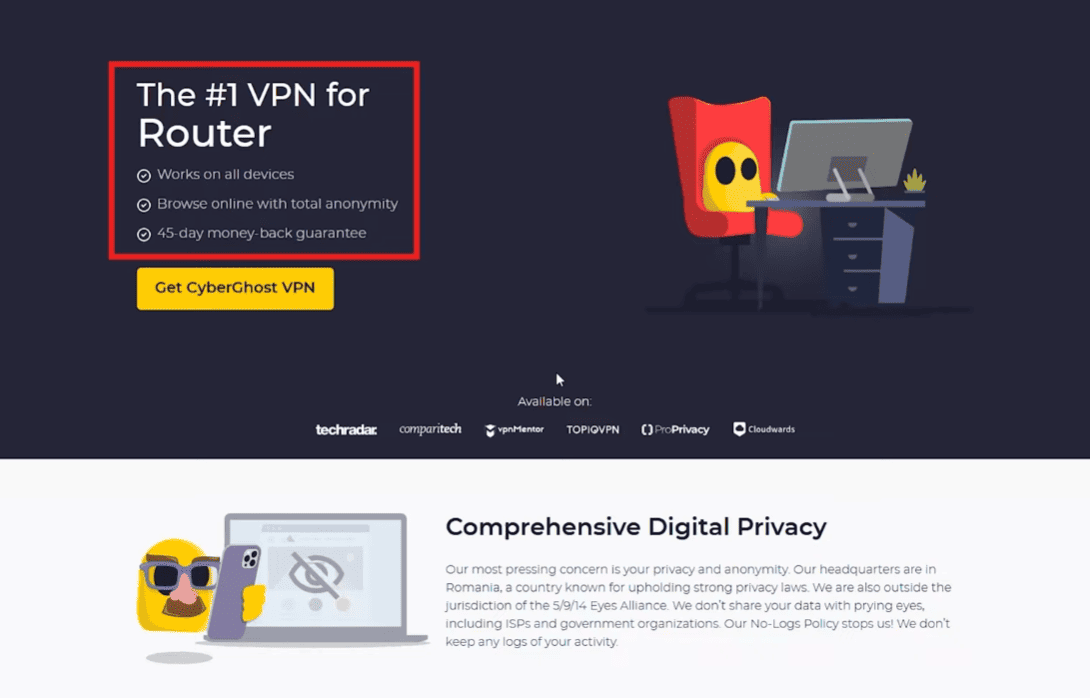 Technet Services Router How to Setup Cyberghost VPN on Router? - Technetron Electronics