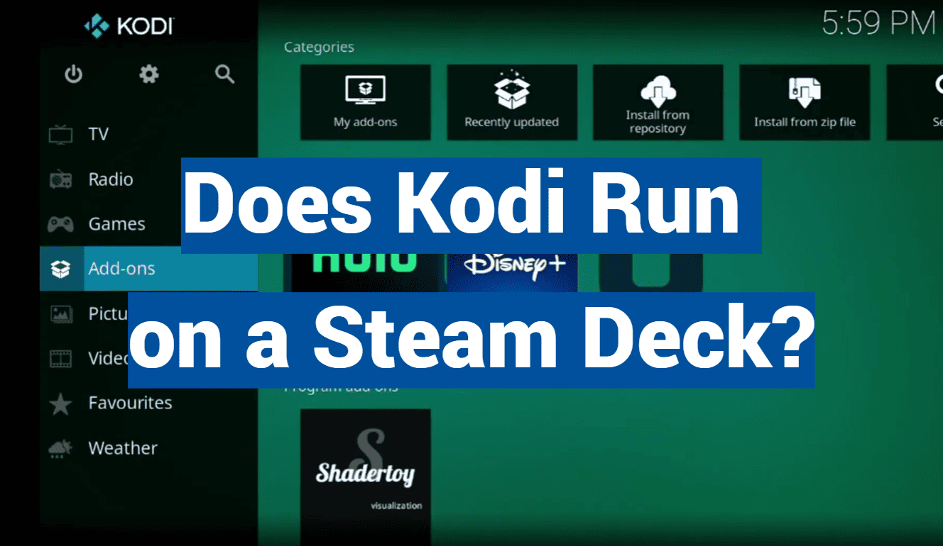 Does Kodi Run on a Steam Deck?