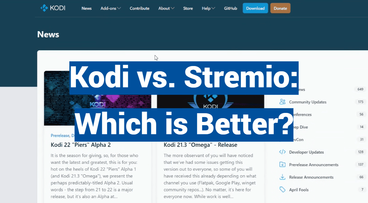 Kodi vs. Stremio: Which is Better?